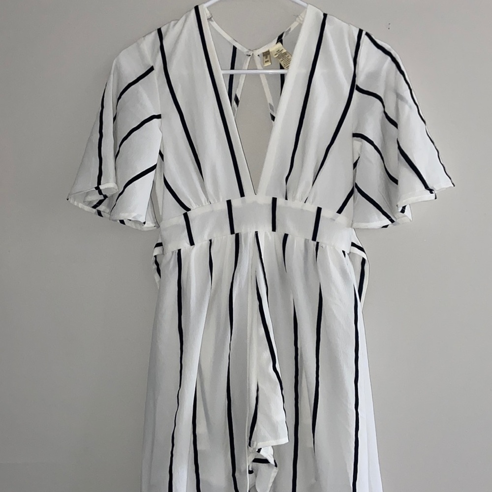 Never worn XS romper w long skirt!